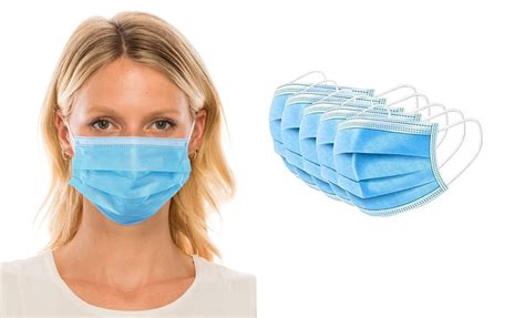 10 Pack Disposable Earloop Face Masks Walmart