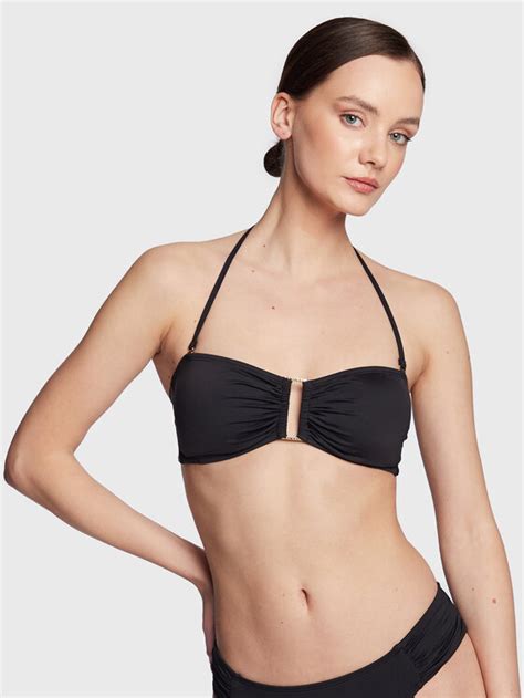 Lauren Ralph Lauren G Ra Od Bikini Czarny Modivo Pl