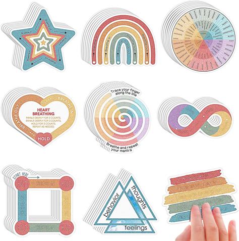 Amazon Crtiin 100 Pcs Sensory Strips Anxiety Calm Stickers Fidget