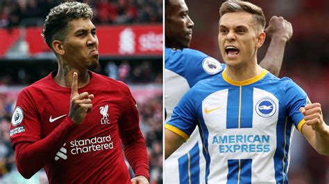 Liverpool 3 Brighton 3 Trossard Becomes Just Third Player Ever To