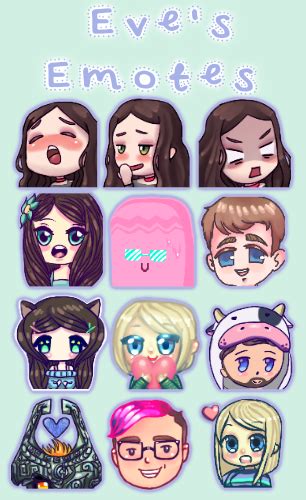 Twitch Chibi Emote 3 Pack Artistsandclients