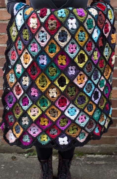 The Wallflower Granny Square Afghan Pattern For 5 Available On