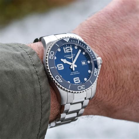 Review Longines HydroConquest 43mm Blue Dial And Bezel