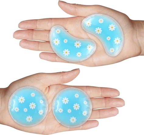 Amazon Pallesen Gel Ice Pack Reusable Cooling Eye Pads And Under Patches Eye Hot Cold