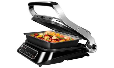 Гриль Redmond Steak&Bake RGM-M806P (Цвет: Black/Silver) - купить в СПб ...