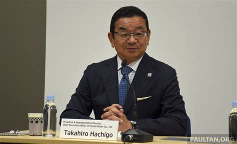 Honda Takahiro Hachigo Bm Paul Tan S Automotive News