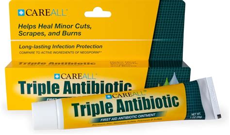 Amazon Careall Triple Antibiotic Ointment Oz First Aid