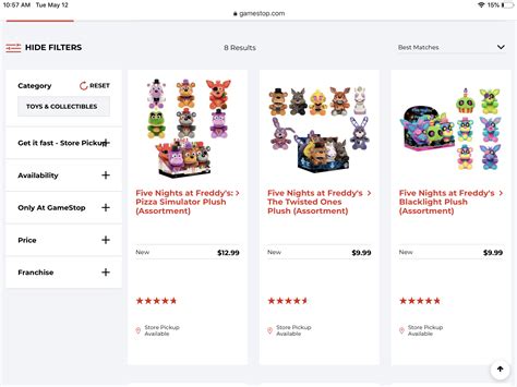 Cheap FNaF plushies @ GameStop! | Fandom