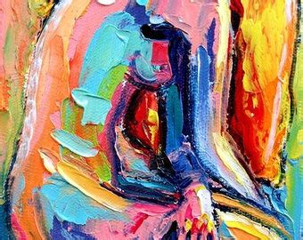 Nude Colorful Art Etsy