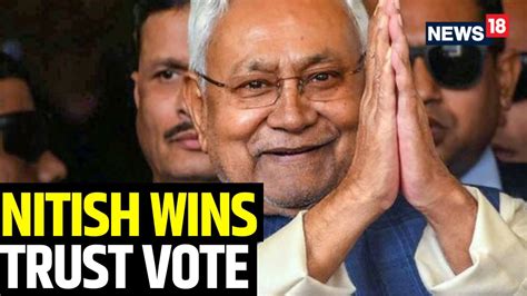 Bihar Floor Test Live Nitish Kumar Kumar Wins Trust Vote As Opposition