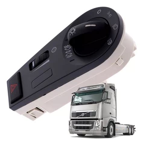 Botão Interruptor Chave Luz Farol Volvo Fh Fm Nh 2004 2015