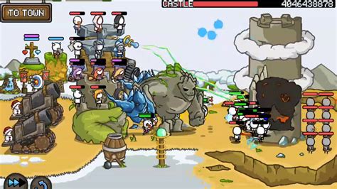 Grow Castle Infinite Town Million Defense Youtube