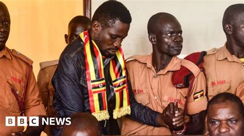 Ugandas Bobi Wine Pop Star Mp Charged With Treason Bbc News