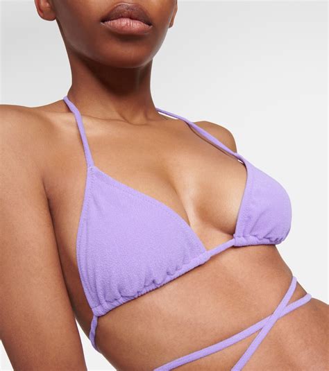 Bananhot Bell Bikini Top In Lavender Purple ModeSens