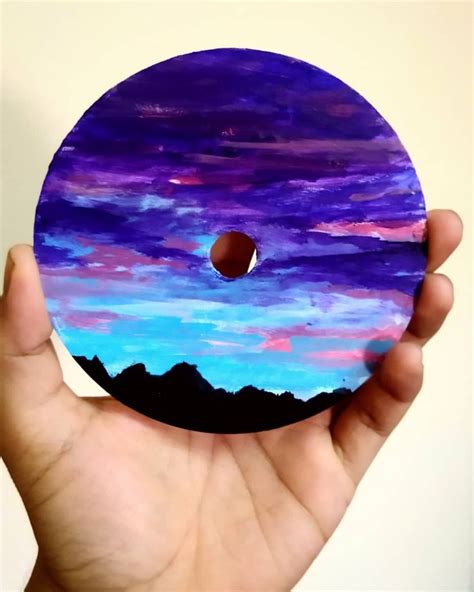 Record Wall Art Cd Wall Art Record Painting Cd Art Diy Art Painting