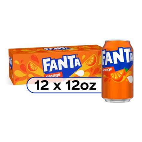 Fanta® Orange Caffeine Free Soda Cans 12 Pk 12 Fl Oz Smiths Food