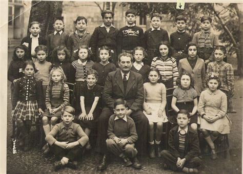 Photo De Classe Instituteur Feu Mr Tauzin De 1953 ECOLE JULES FERRY