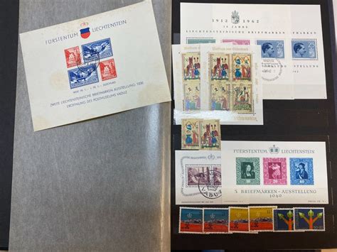 Briefmarkenalbum Nr Liechtenstein Kaufen Auf Ricardo