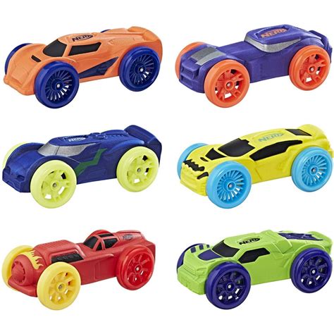 Nerf Nitro Foam Car 6-Pack (Version 1) - Walmart.com - Walmart.com