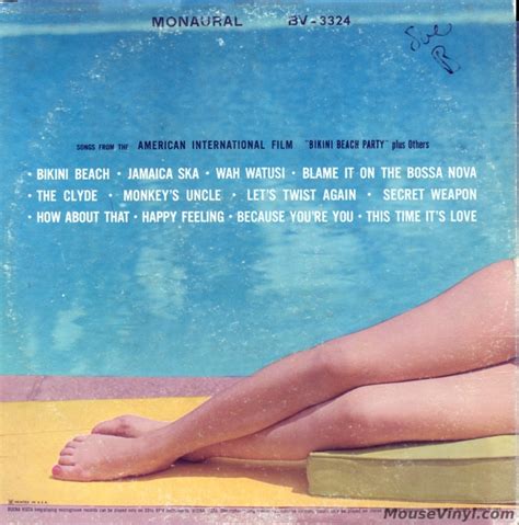 Annette At Bikini Beach By Buena Vista Records MouseVinyl