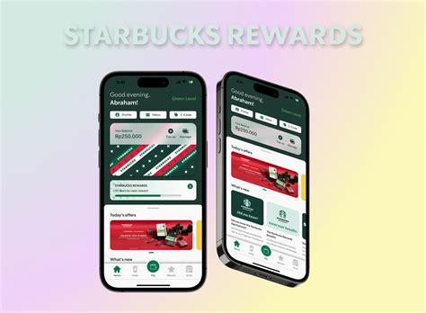 Starbucks Rewards Mobile App Redesign Behance