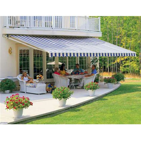 Buy The Fellie Garden Awnings L2 5xW2m Manual Patio Awning Retractable