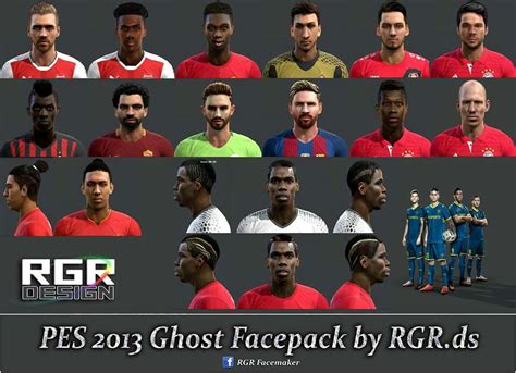 Pes Facepack Ghost By Rgr Ds