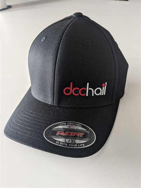 Flex Fit Hat With Small Dcc Hail Logo Dcc Dent Tools