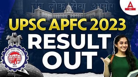 Upsc Epfo Apfc Result 2023 Out📢 Shortlisted Candidates List For