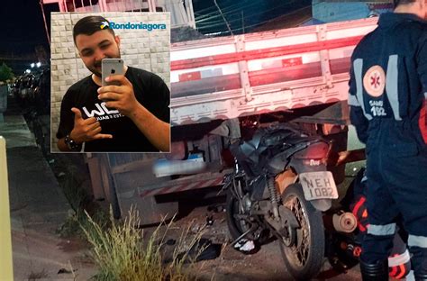 Motoboy morre em Porto Velho após colisão na traseira de caminhão 190