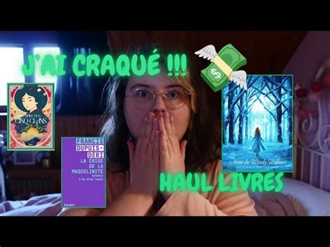 J AI COMPLÈTEMENT CRAQUÉ Haul livres YouTube