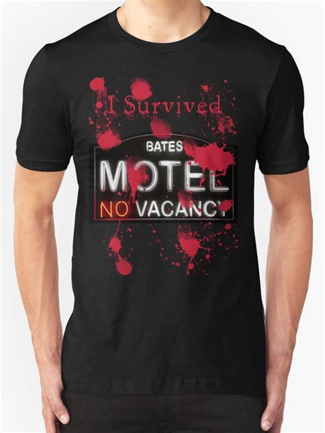 Bates Motel I Survived T Shirt T Shirts And Hoodies By Bryan