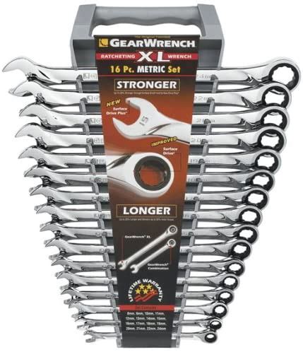 Wholesale Gearwrench Xl Ratcheting Combination Metric Wrench Set Pc