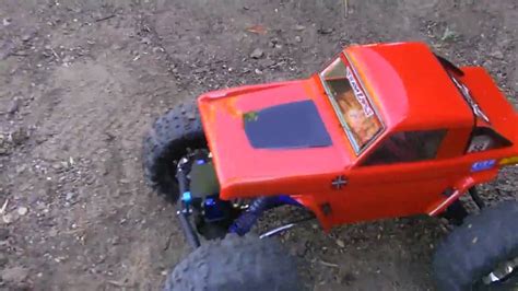 1 18 Scale Losi Mini Rock Crawler With Rear Wheel Steering YouTube