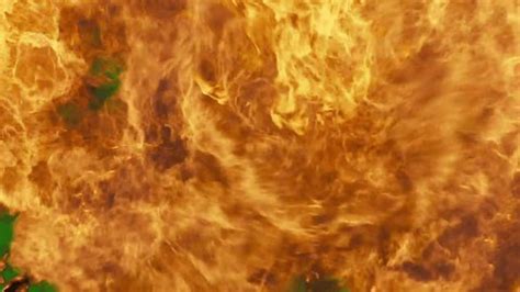 Fire Explosion Transition On Green Screen Stock Footage Video (100% ...