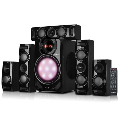 Befree Sound 51 Channel Surround Sound Bluetooth Speaker System In Black