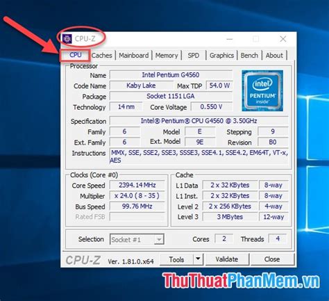 How To Check The Computer Configuration With Cpu Z View Computer Hardware Information Using Cpu