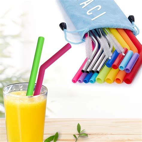 Custom reusable straws | promotional eco-friendly drink straws from ...