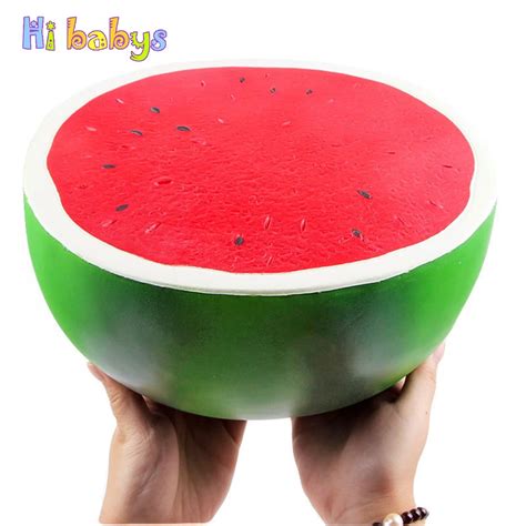 Giant Watermelon Baby Squeeze Toy Children Antistress Slow Rising