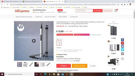 Oferta Aliexpress Destornillador Xiaomi Wowstick Try P Barato