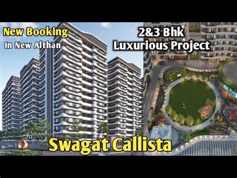 Swagat Callista Bhk Luxurious Project In Surat Althan New Booking