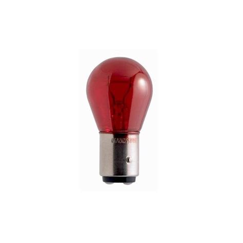 Baw15d Bulb 12v 215w Offset Pins Red Rétropticauto