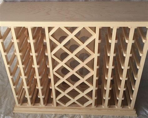 28 Bottle Lattice Style Wine Rack Etsy Wine Rack Handcrafted Wine