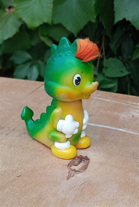 Soviet Rubber Dragon. Vintage Toy Retro Toy Dragon Vintage - Etsy