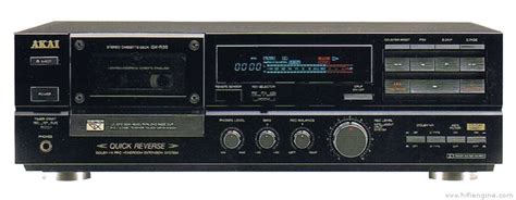 Akai GX R35 Quick Reverse Cassette Deck Manual HiFi Engine