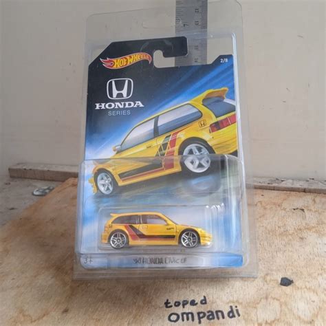 Jual Toys Hot Wheels Honda Civic Ef Kuning Shopee Indonesia