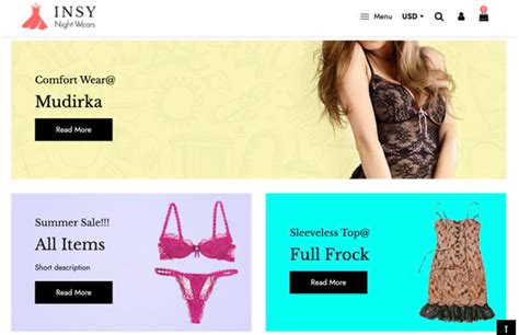 Best Lingerie Swimwear And Bikini Shopify Themes Envato Tuts
