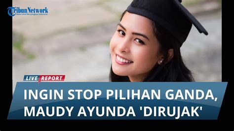 MAUDY AYUNDA INGIN HAPUS SOAL Pilihan Ganda Bila Jadi Mendikbud