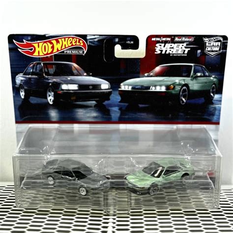 Jual Hot Wheels Premium Two Pack 91 Nissan Sentra SE R Nissan Silvia S13 HW Car Culture