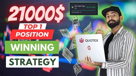 Quotex 1 Minute Trading Strategy 21000 Profit With Sureshot Strategy Youtube